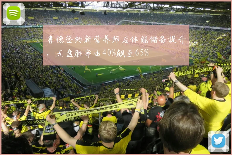 鲁德签约新营养师后体能储备提升,五盘胜率由40%飙至65%