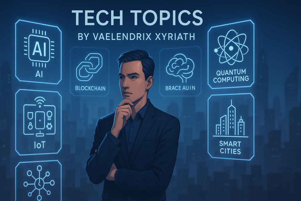 tech topics by vaelendrix xyriath