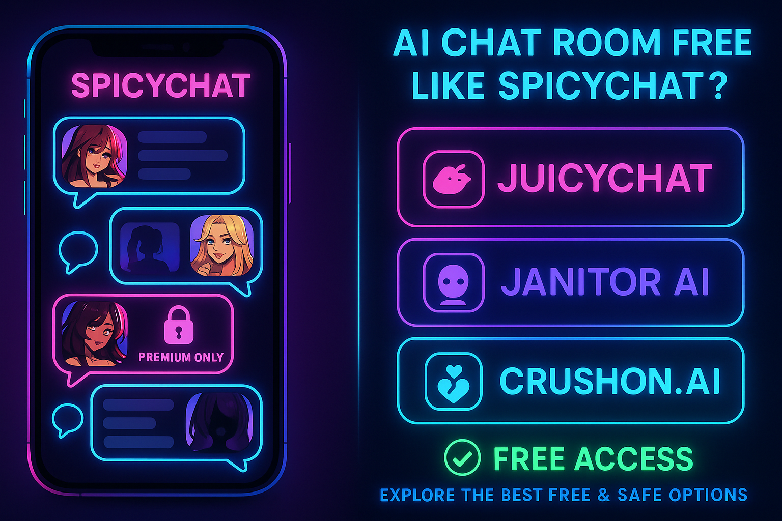 ai chat room free like spicychat​